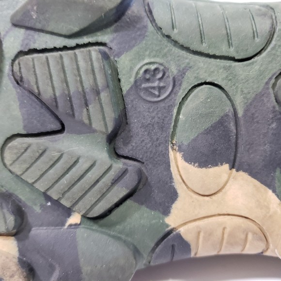 Men's Steel Toe Camo Lace up Shoes; Size 43 (10), Great Condition - Picture 6 of 6